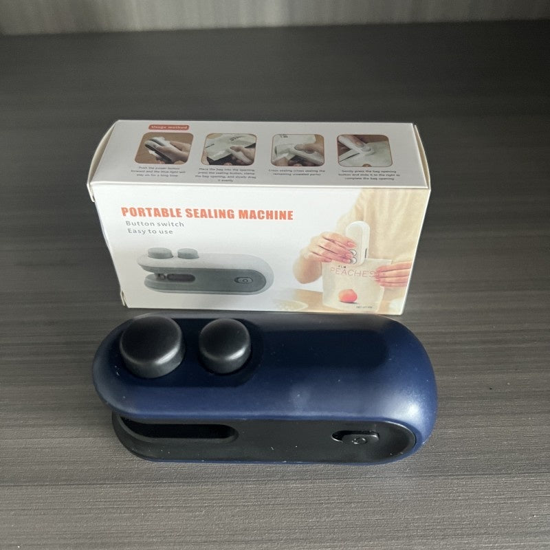 Dual-Action Mini Bag Sealer & Opener