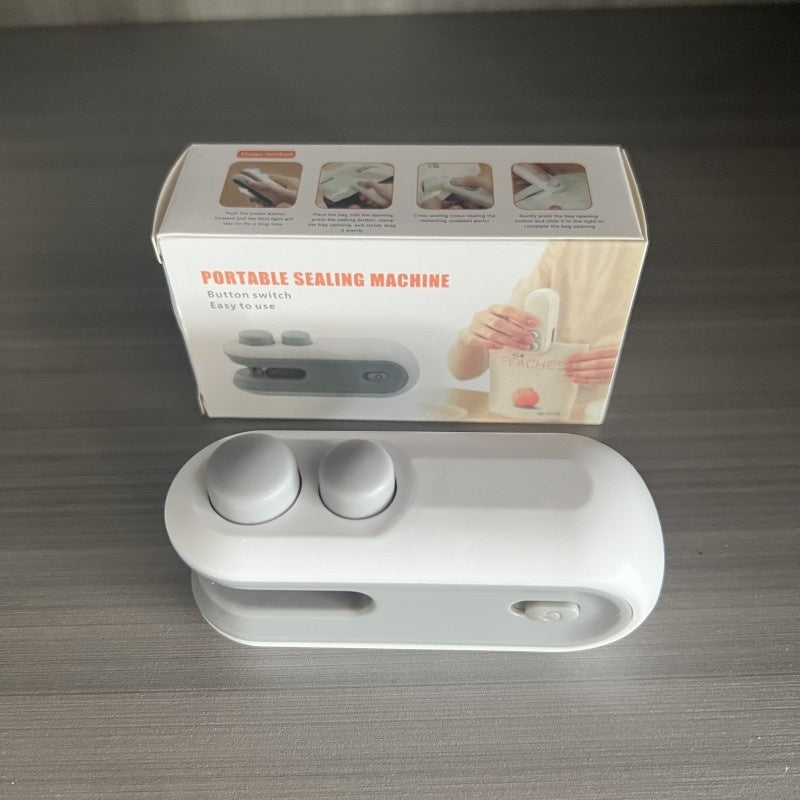 Dual-Action Mini Bag Sealer & Opener